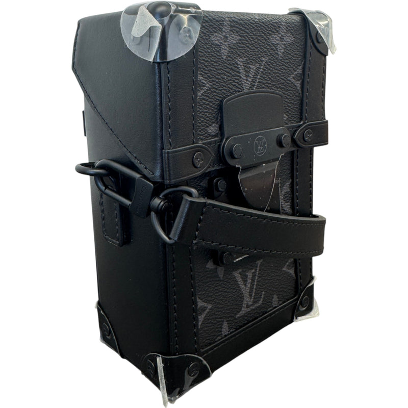 Men's Monogram Eclipse Trunk Messenger Bag Black
