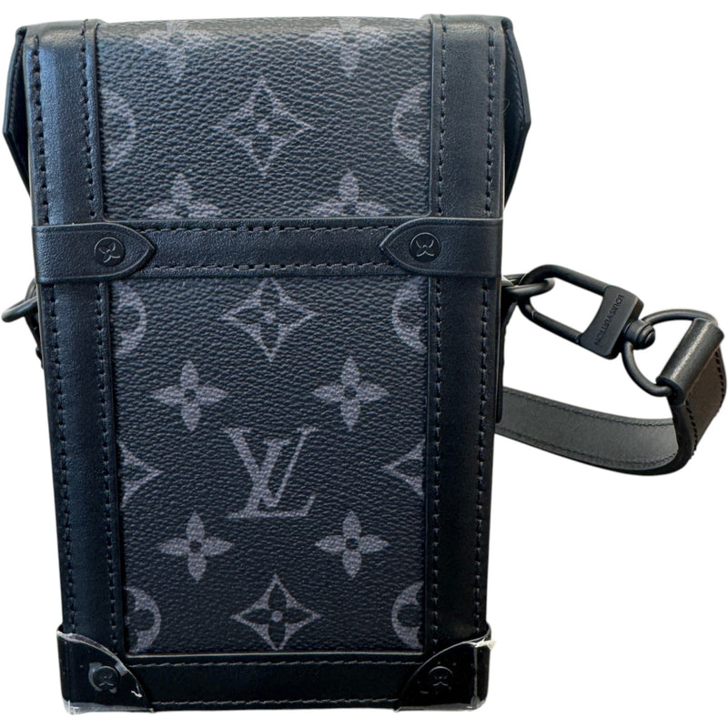 Men's Monogram Eclipse Trunk Messenger Bag Black