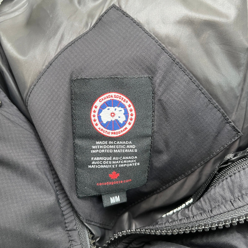 Men's Armstrong Hoody Down Jacket Black Size M