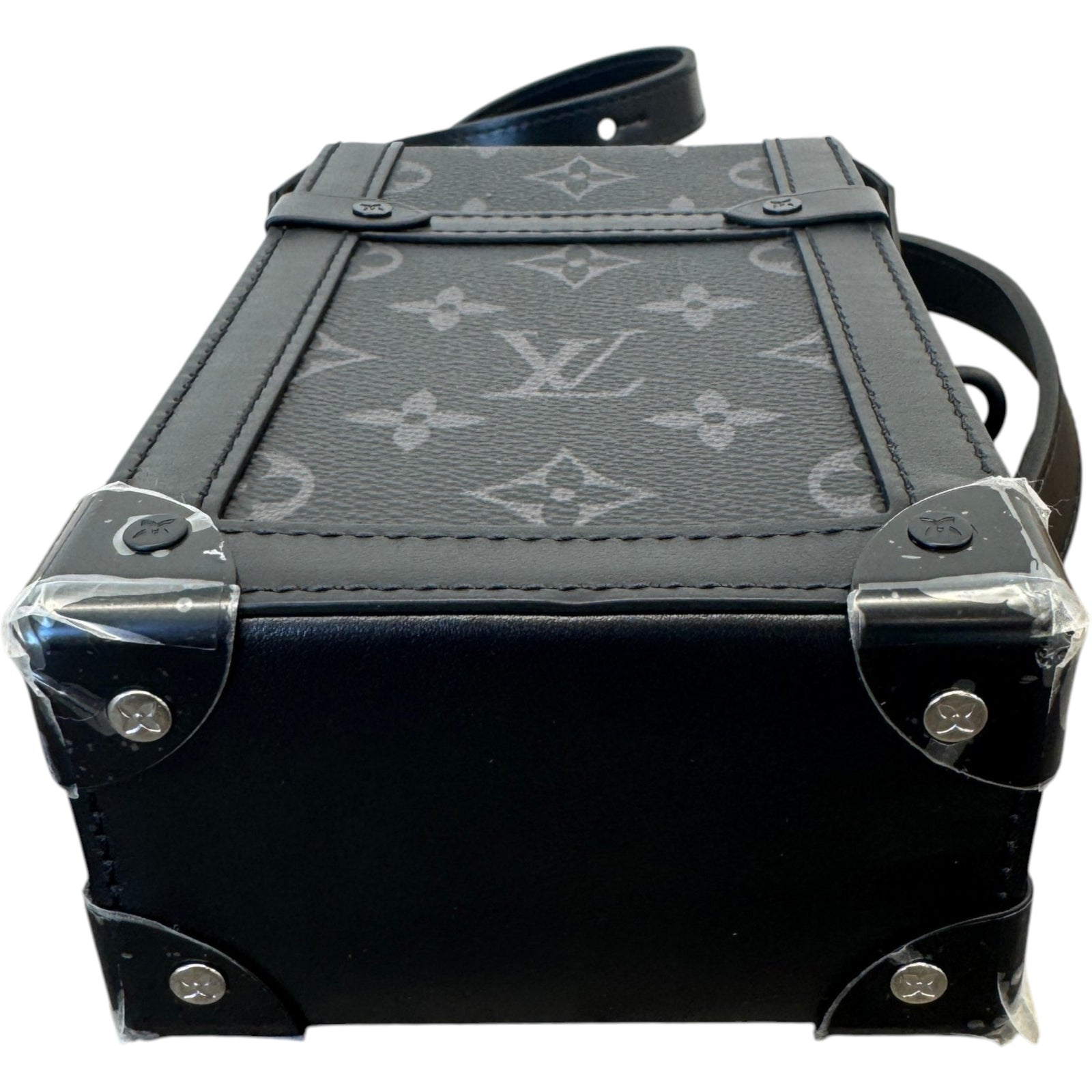 Men's Monogram Eclipse Trunk Messenger Bag Black - Photo 7