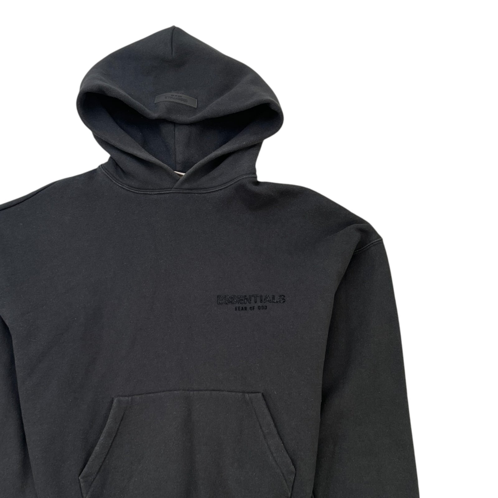 Men's Fear Of God Hoodie Black Size XS - Photo 3