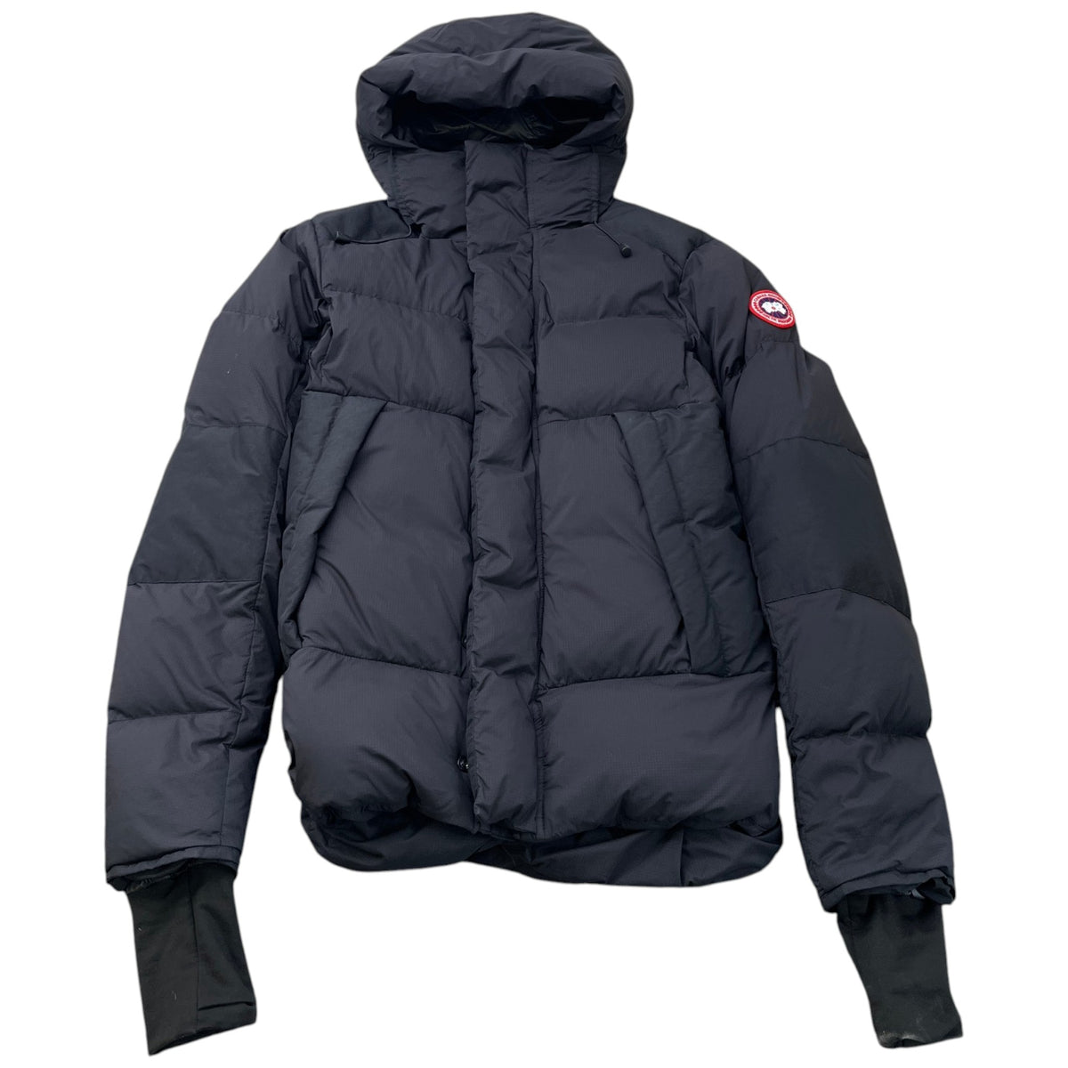 Men's Armstrong Hoody Down Jacket Black Size M - Photo 1