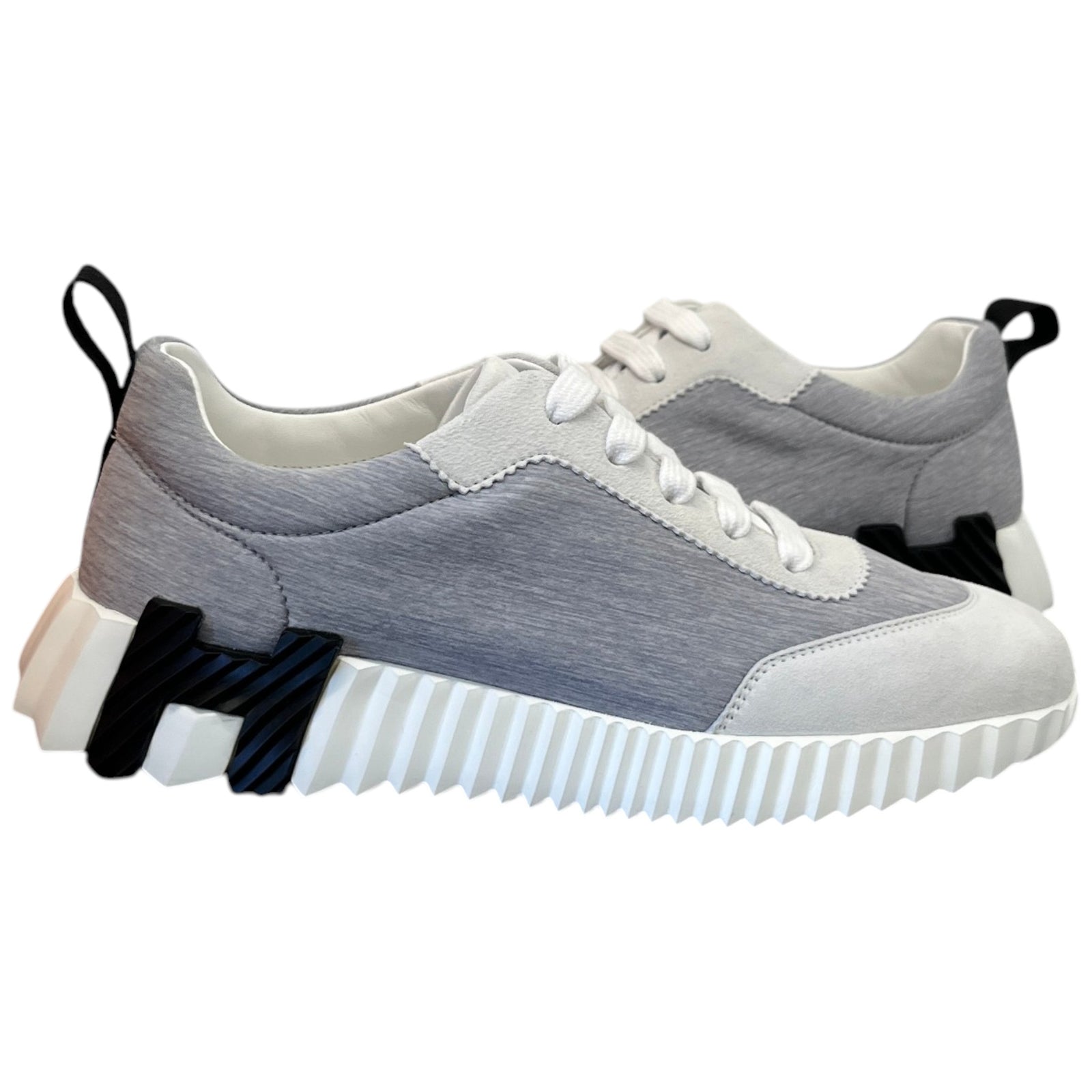 Women's Bouncing Low Trainers Grey Size 2.5 - Photo 3