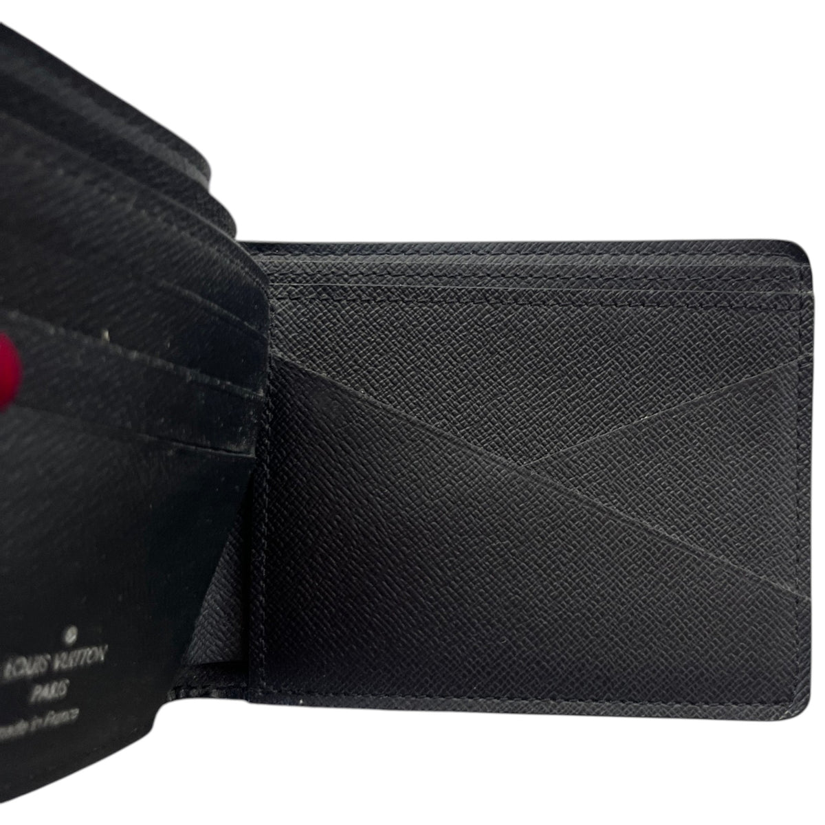 Men's Bifold Embossed Logo Wallet Black - Photo 8
