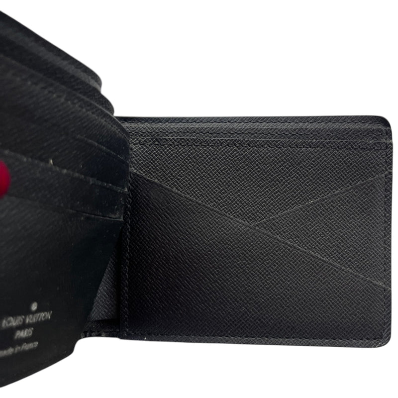 Men's Bifold Embossed Logo Wallet Black
