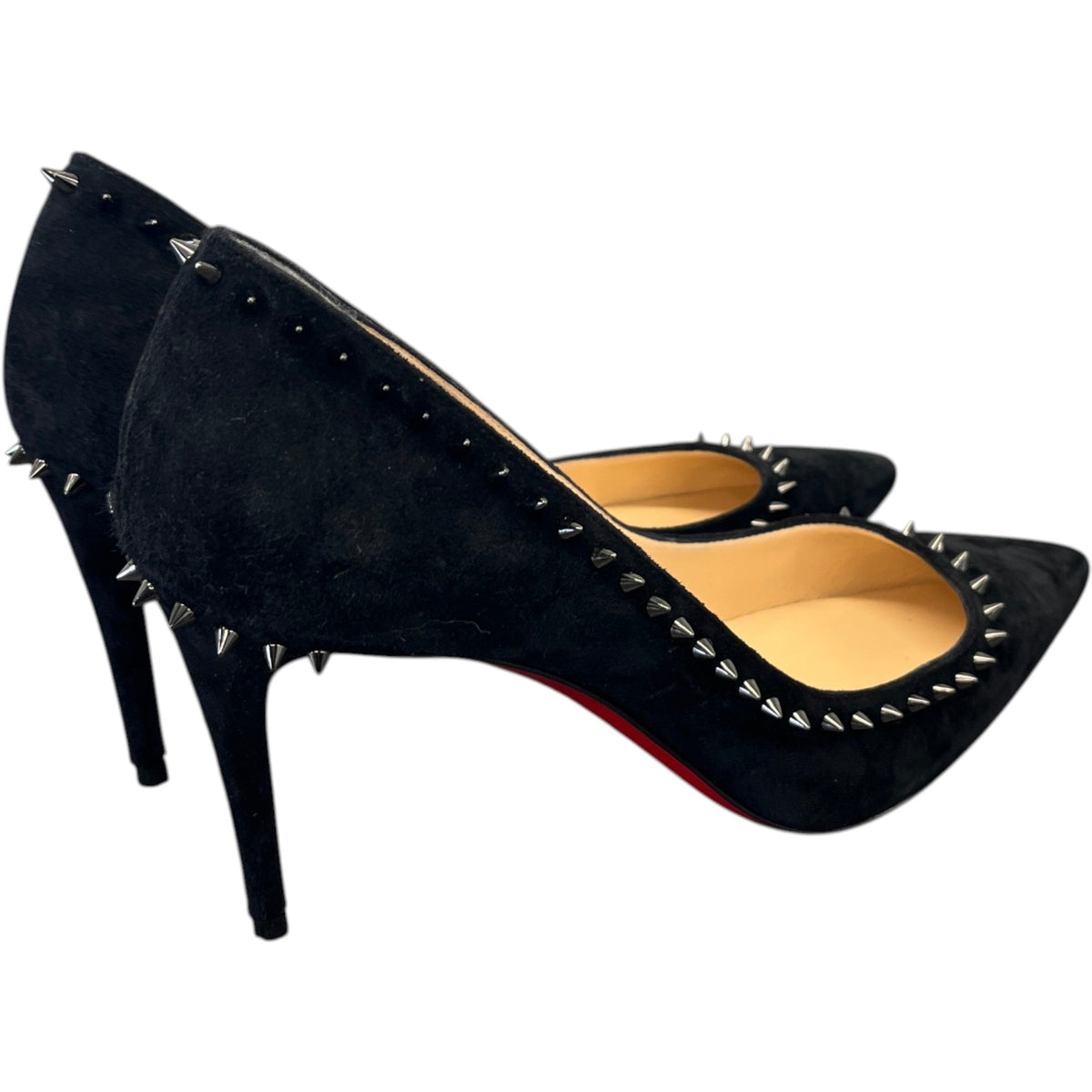 Women's Anjalina 85 Veau Velours Heels Black Size UK 3.5 / EU 36.5 - Photo 7