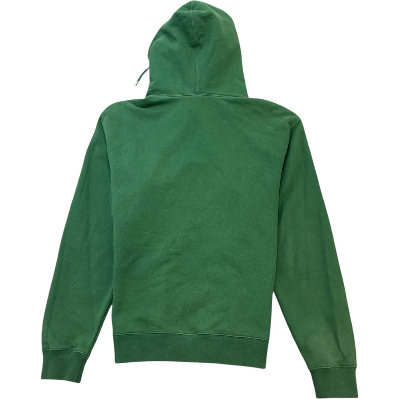 Men's Firenze 1921 Logo Print Hoodie Green Size M