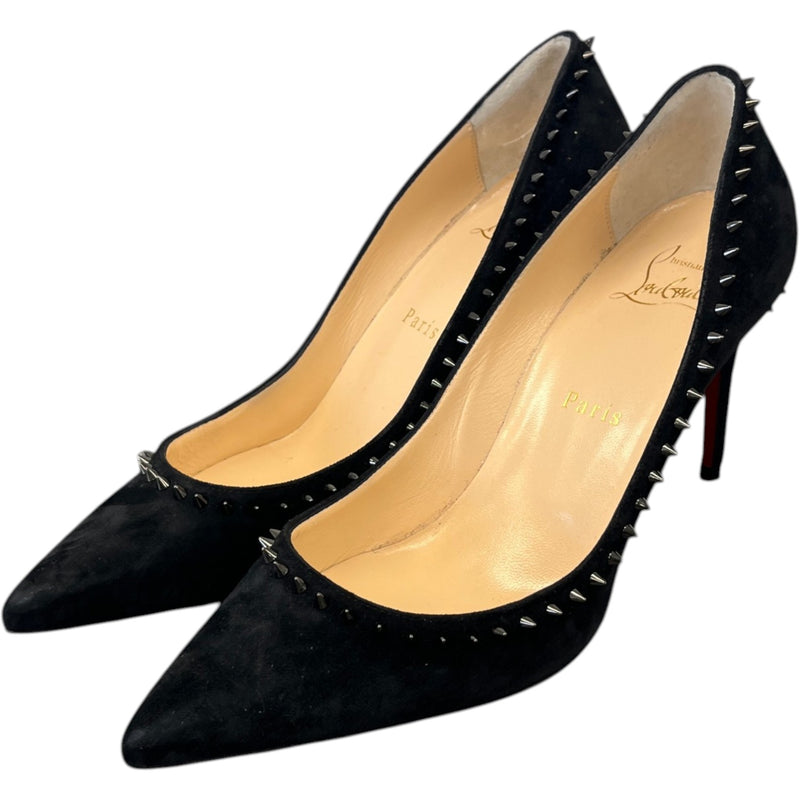 Women's Anjalina 85 Veau Velours Heels Black Size UK 3.5 / EU 36.5