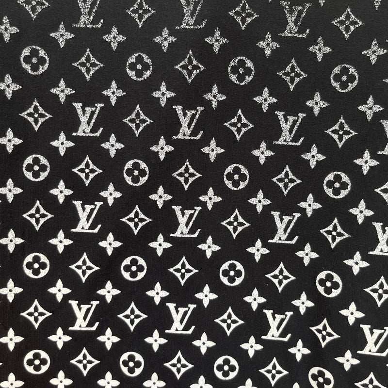 Men's Monogram Gradient T-Shirt Black Size L