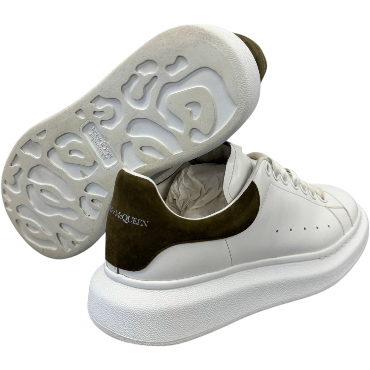 Men's Oversized Low Trainers White Size UK 7 / EU 41 - Photo 10