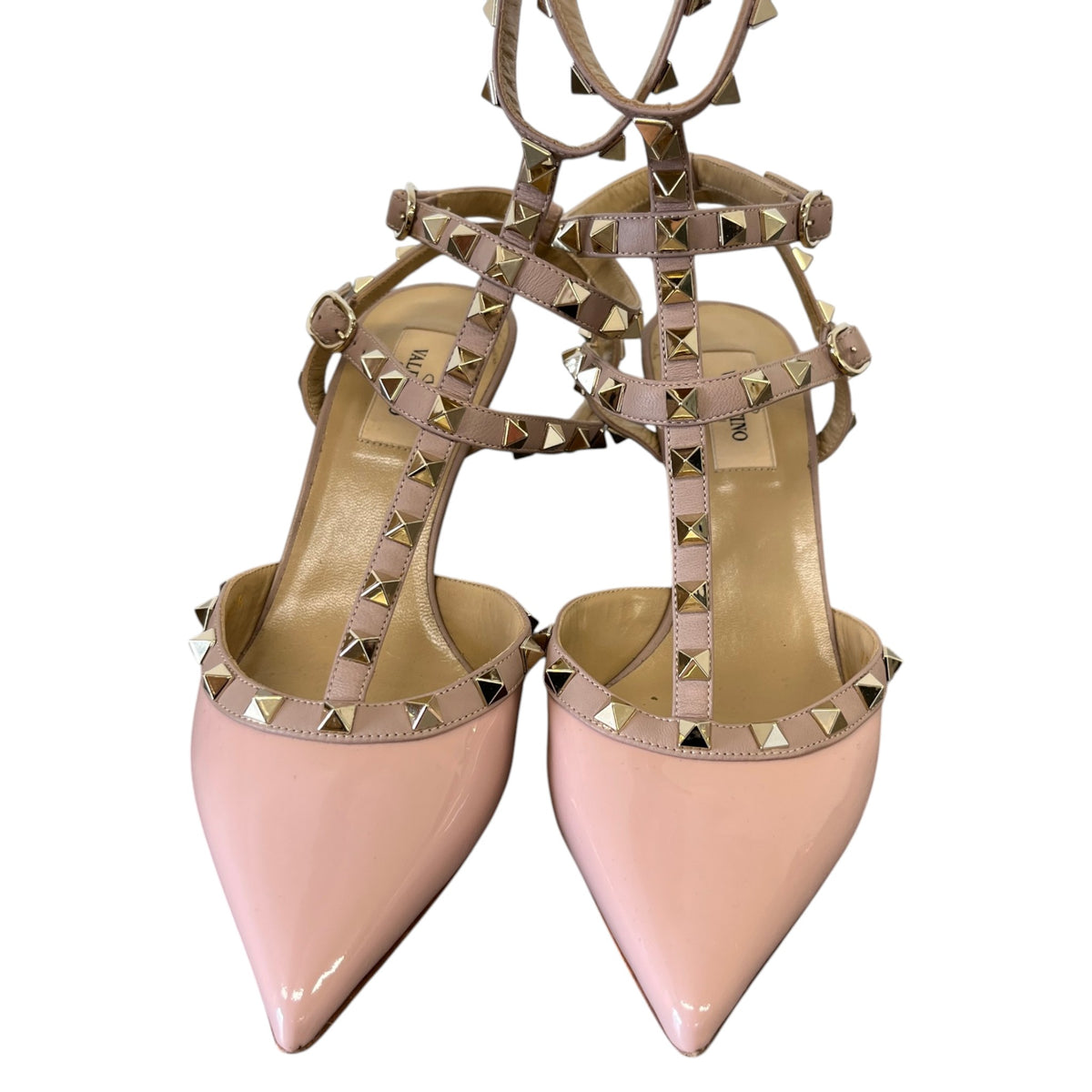 Women's Rockstud Heels Pink Size UK 6.5 / EU 39.5 - Photo 6