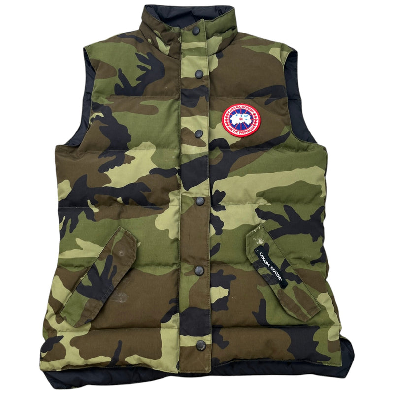 Women's Freestyle Gilet Green Size S
