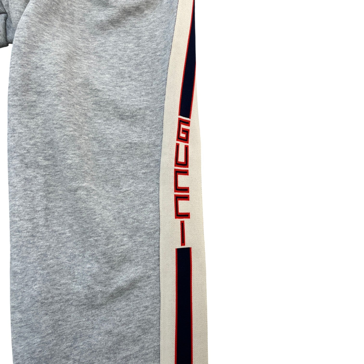 Men's Tape Logo Joggers Grey Size M - Photo 6