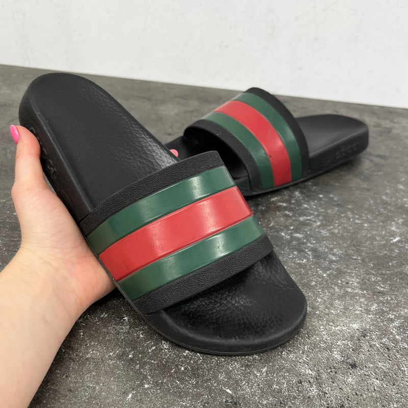 Men's Web Slides Black Size EU 41 / UK 7