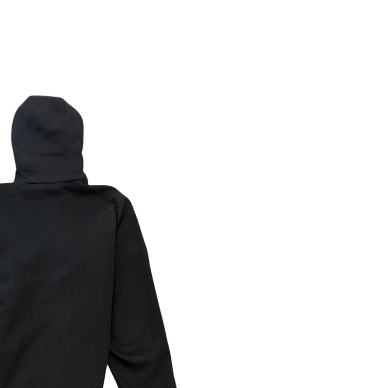 Men's Maglia Double Logo Zip Up Hoodie Black Size M