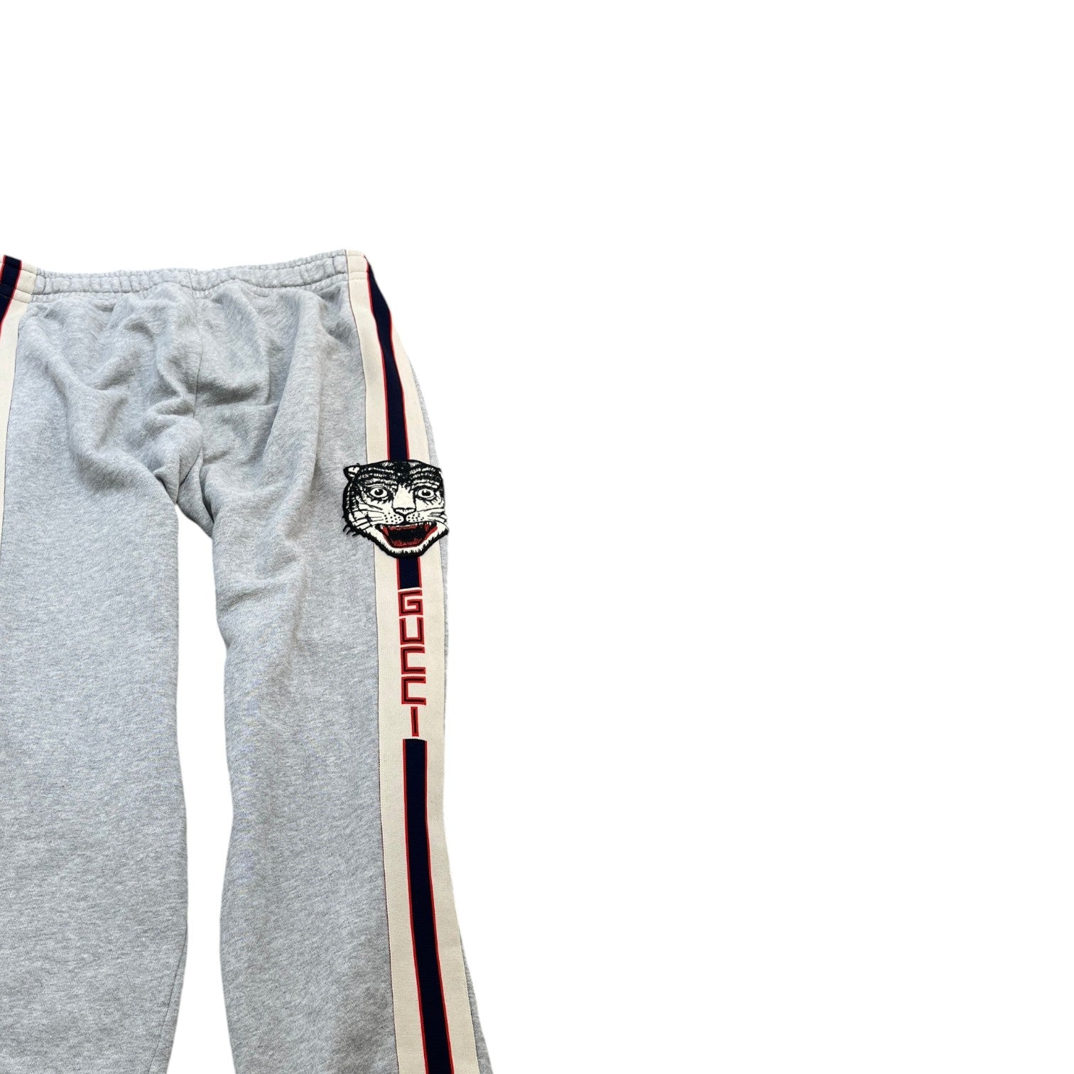 Men's Tape Logo Joggers Grey Size M - Photo 4