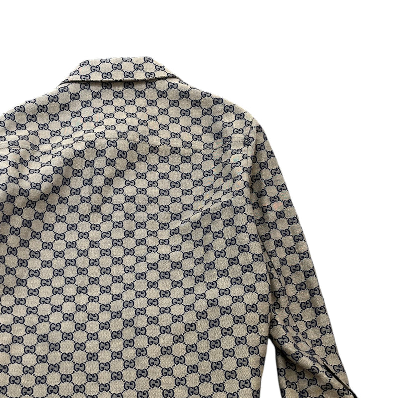 Men's GG Supreme Jacket Beige Size XS
