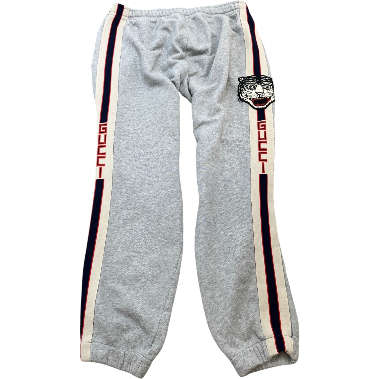 Men's Tape Logo Joggers Grey Size M - Photo 2