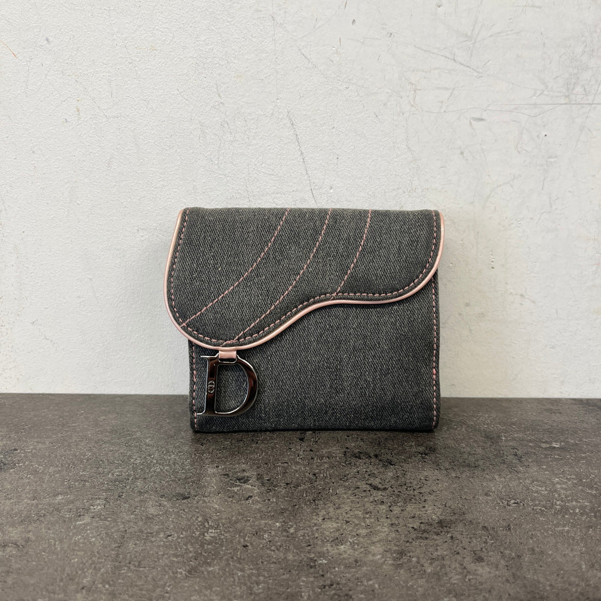 Women's Saddle Wallet Grey - Photo 11