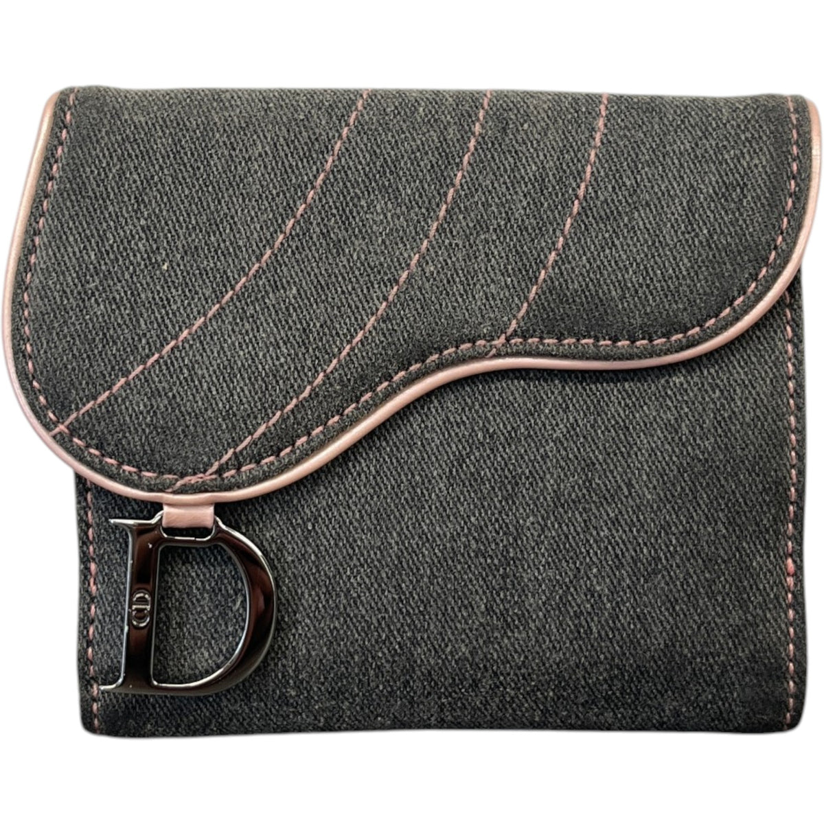 Women's Saddle Wallet Grey - Photo 1