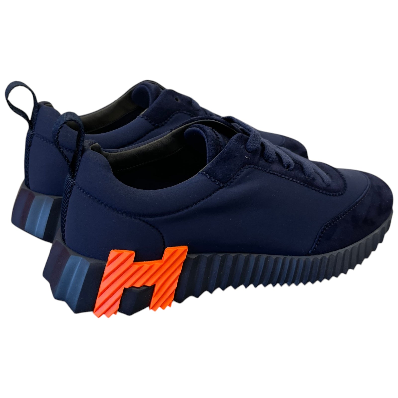 Women's Bouncing Low Trainers Navy Size 3 - Photo 8