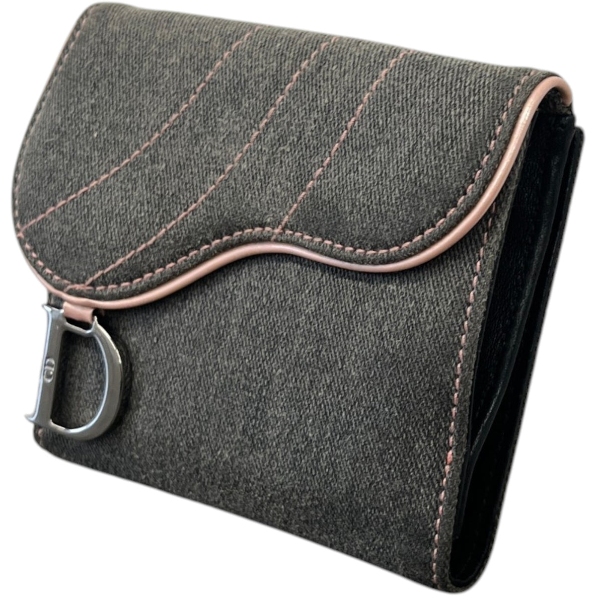 Women's Saddle Wallet Grey - Photo 2