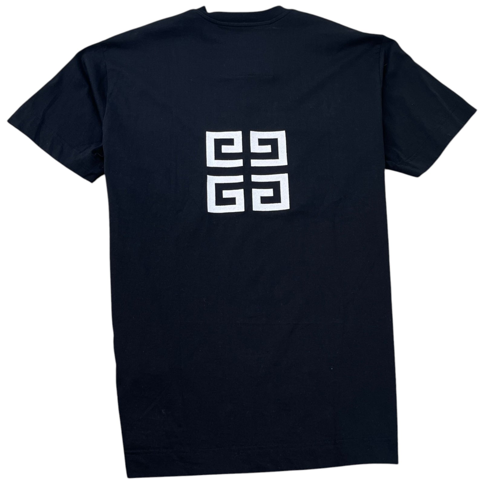 Men's Embroidered Logo T-Shirt Black Size XL - Photo 2