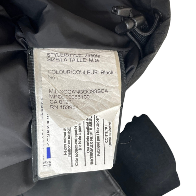Men's Emory Parka Down Jacket Black Size M