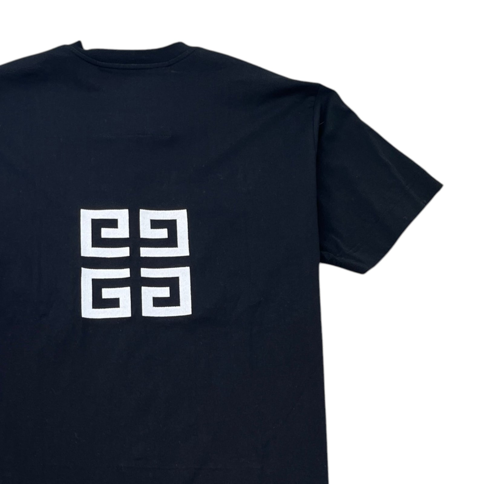 Men's Embroidered Logo T-Shirt Black Size XL - Photo 4