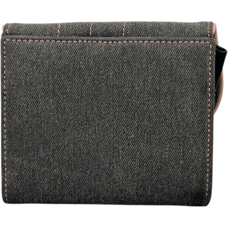 Women's Saddle Wallet Grey