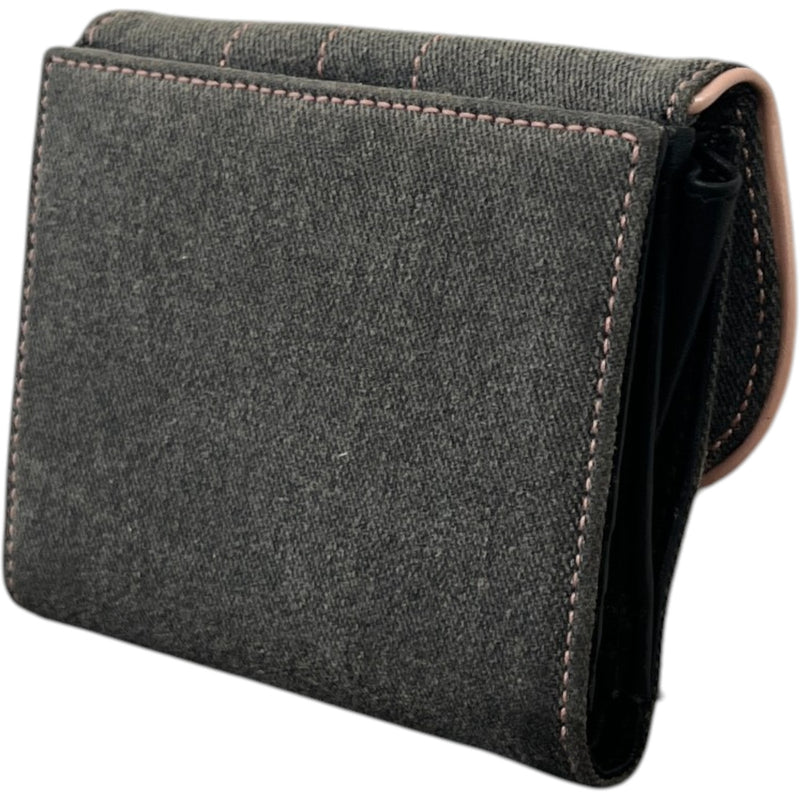 Women's Saddle Wallet Grey