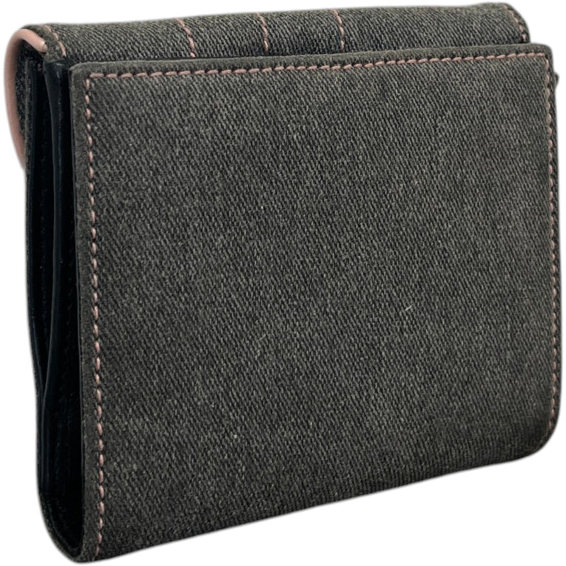 Women's Saddle Wallet Grey