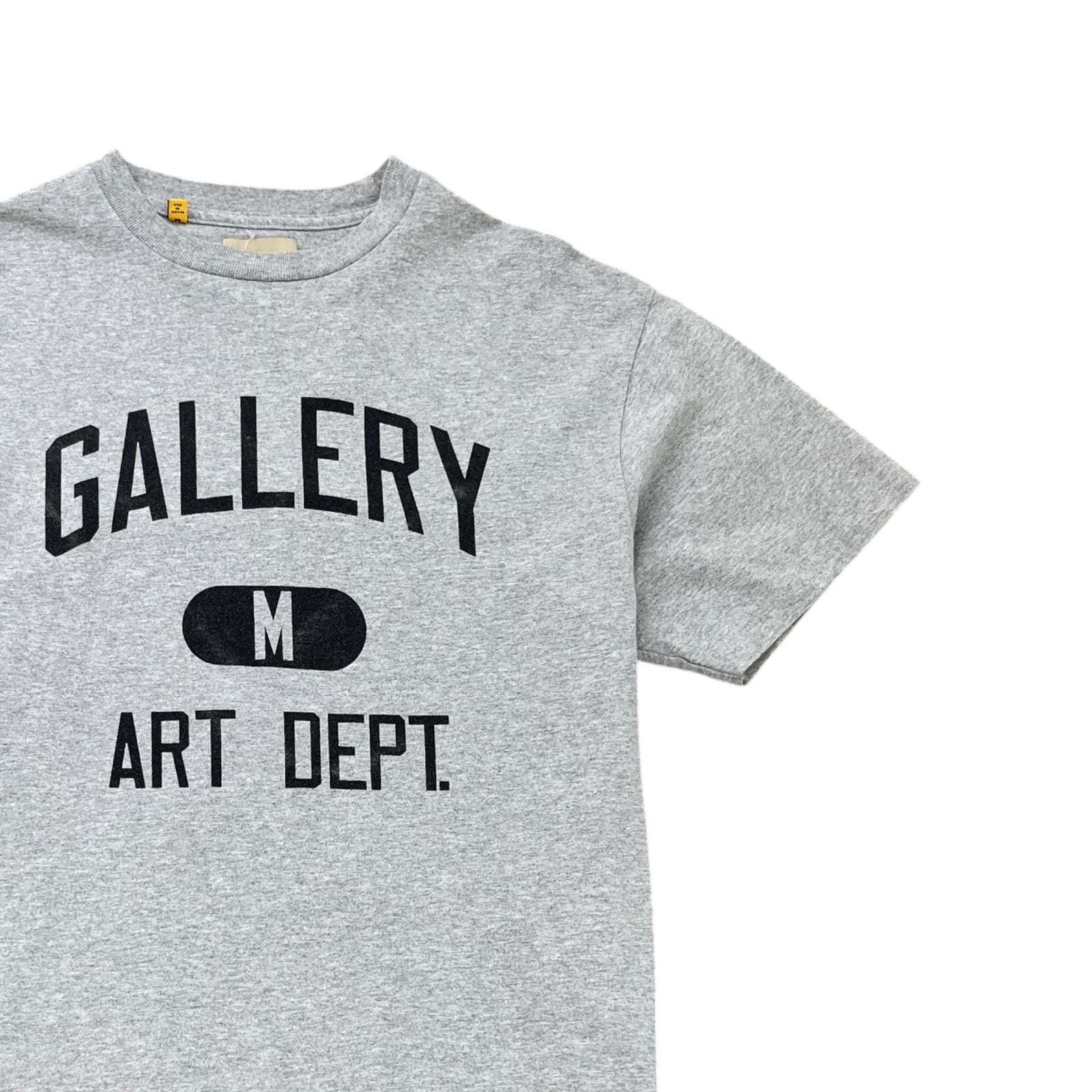 Men's Logo T-Shirt Grey Size M - Photo 3