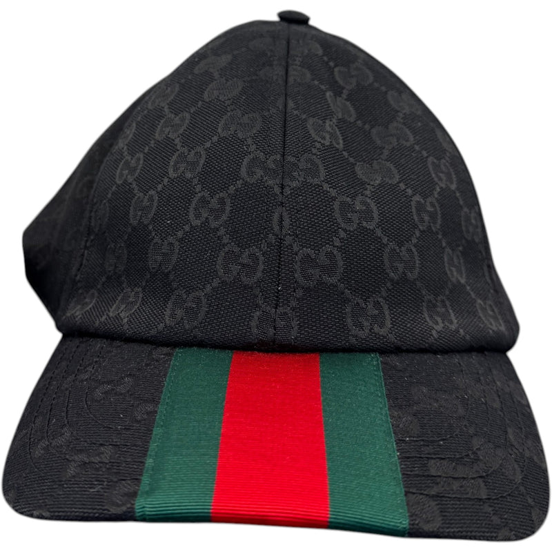 Men's GG baseball Cap Black Size S