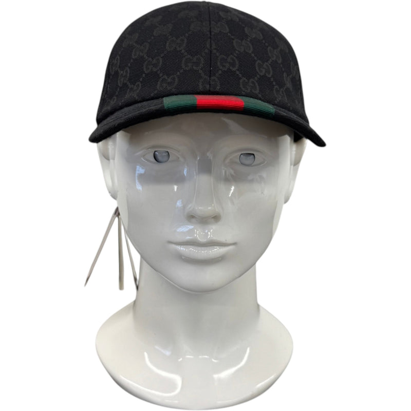 Men's GG baseball Cap Black Size S