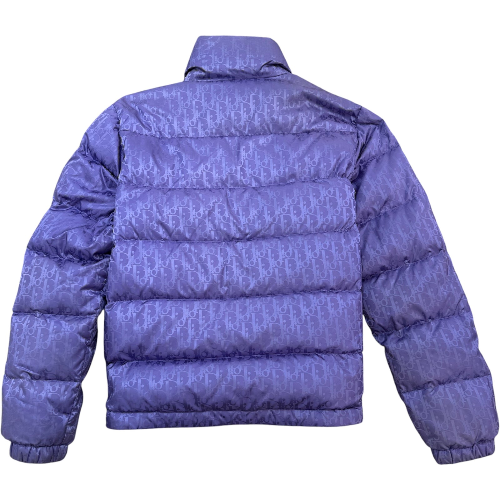 Men's Oblique Down Jacket Purple Size S - Photo 2