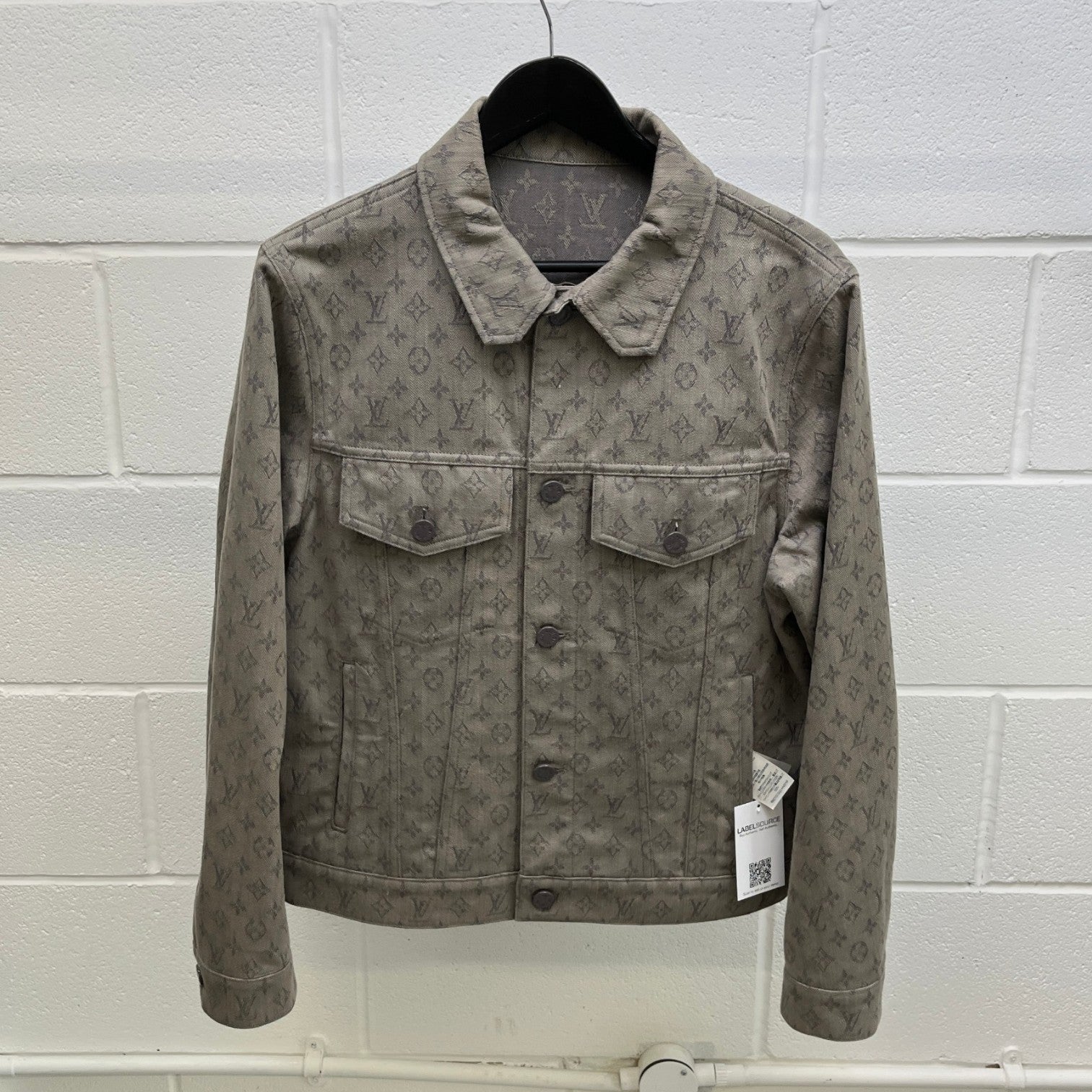 Men's Limited Edition Monogram Jacket Grey Size IT 48 / M - Photo 7