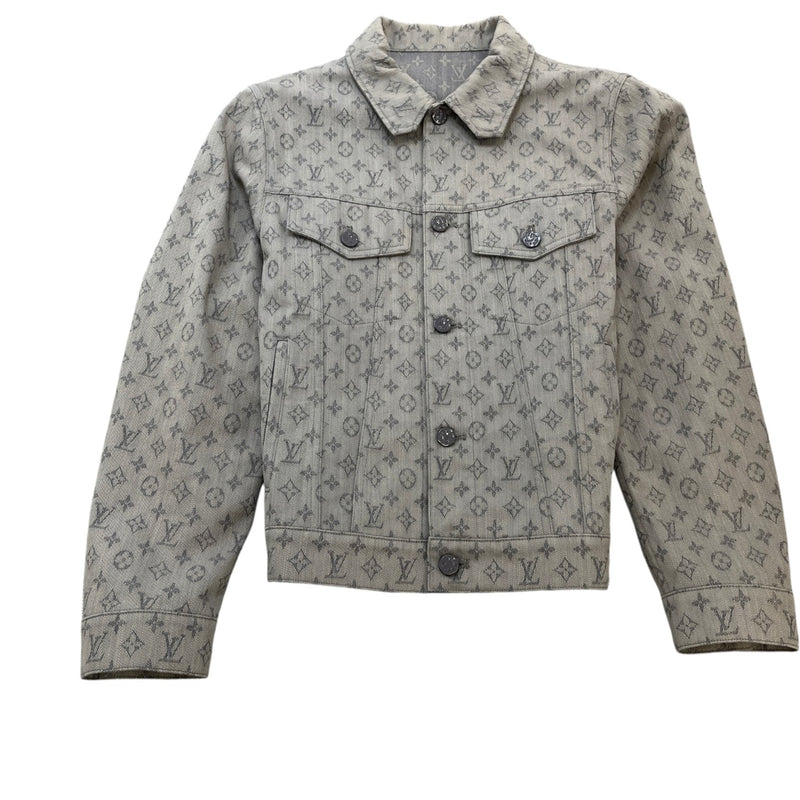 Men's Limited Edition Monogram Jacket Grey Size IT 48 / M