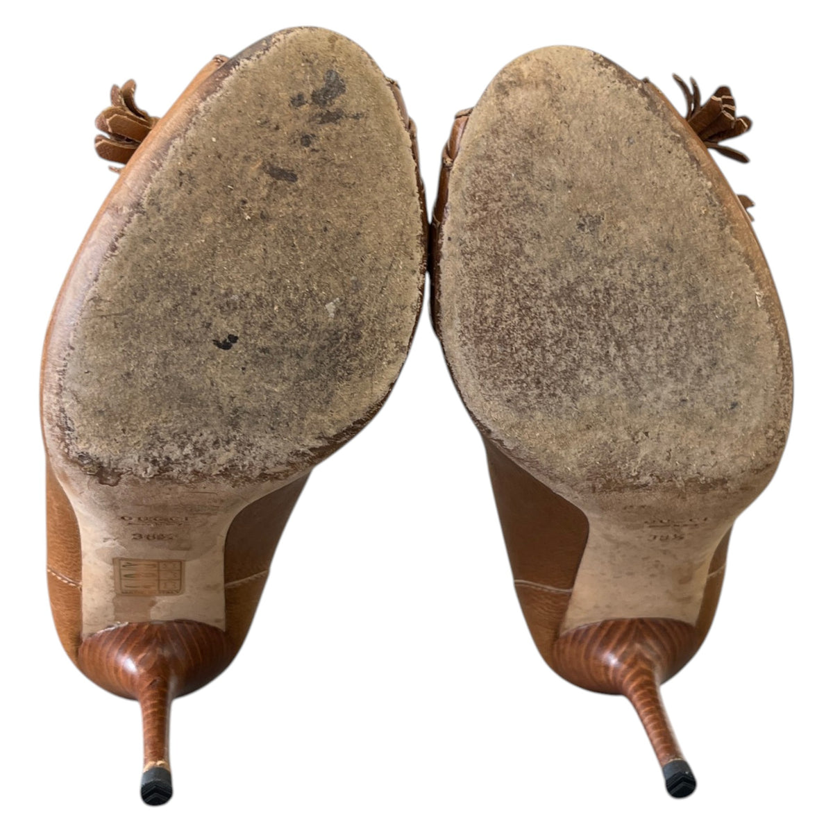 Women's Marrakesh Tassel Heels Tan Size UK 5.5 / EU 38.5 - Photo 10