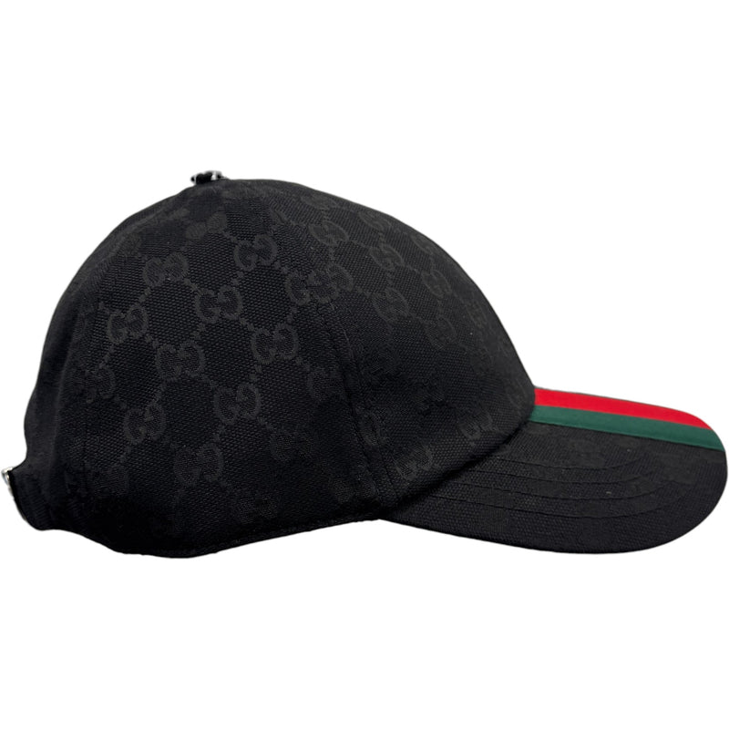 Men's GG baseball Cap Black Size S