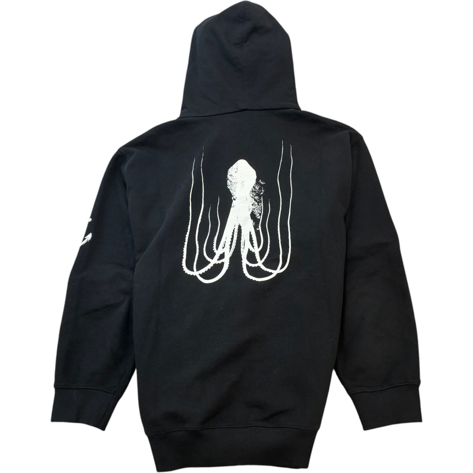 Men's Mermaid Graphic Hoodie Black Size M - Photo 2