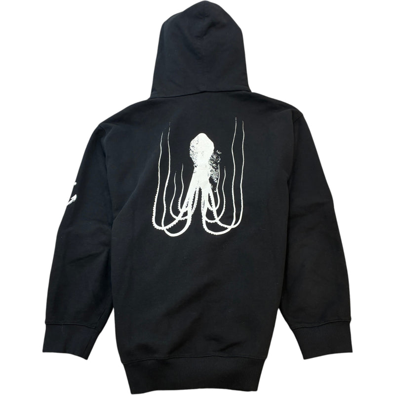Men's Mermaid Graphic Hoodie Black Size M