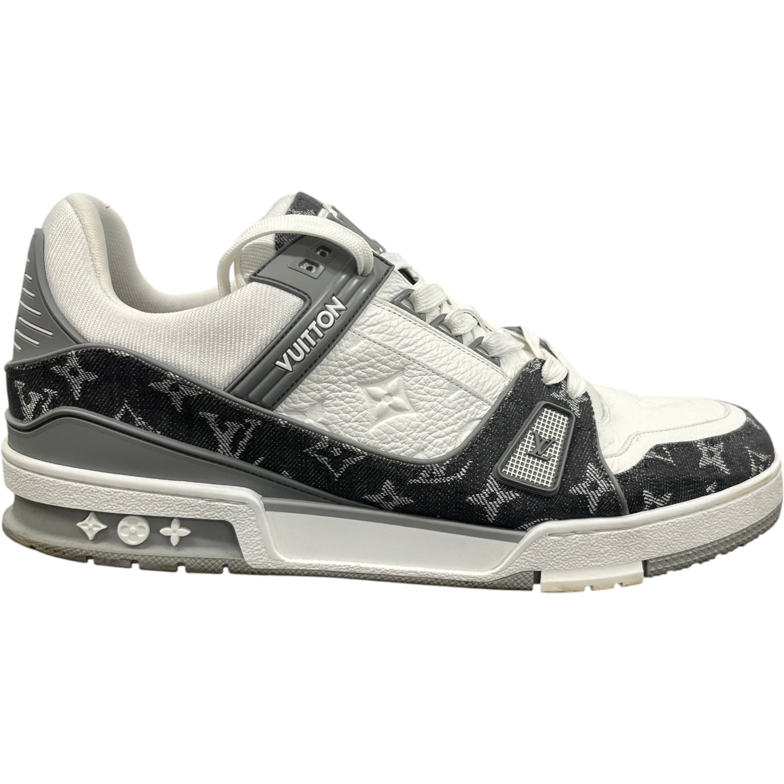 Men's Lv Low Trainers Grey Size EU 44 / UK 10 - Photo 1