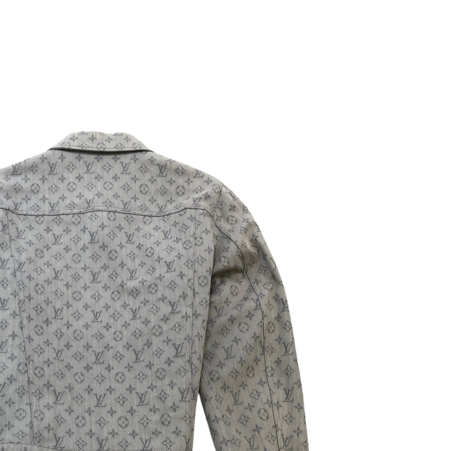 Men's Limited Edition Monogram Jacket Grey Size IT 48 / M - Photo 4