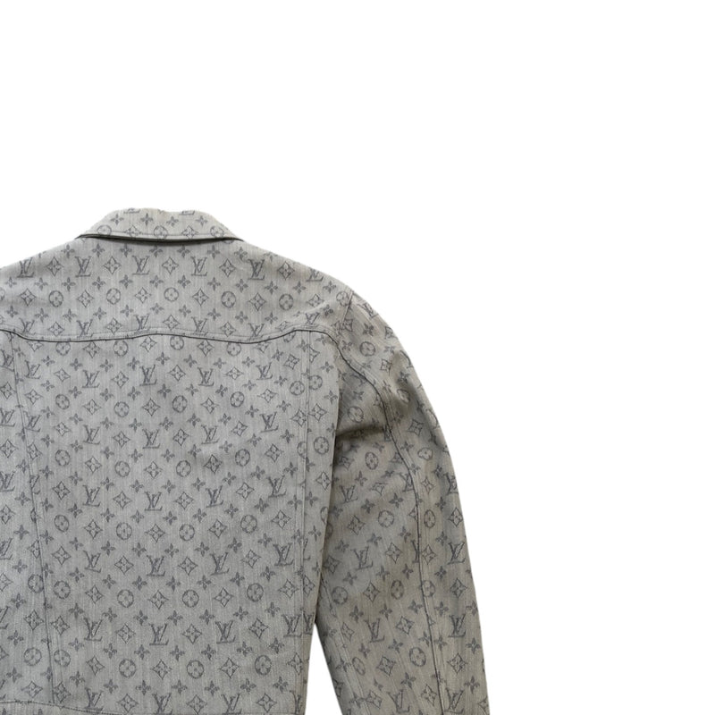 Men's Limited Edition Monogram Jacket Grey Size IT 48 / M