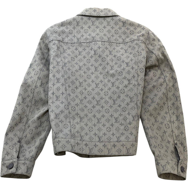 Men's Limited Edition Monogram Jacket Grey Size IT 48 / M