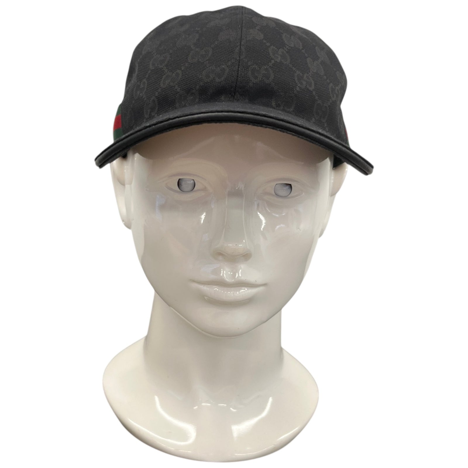 Men's GG Baseball Cap Black Size S - Photo 3