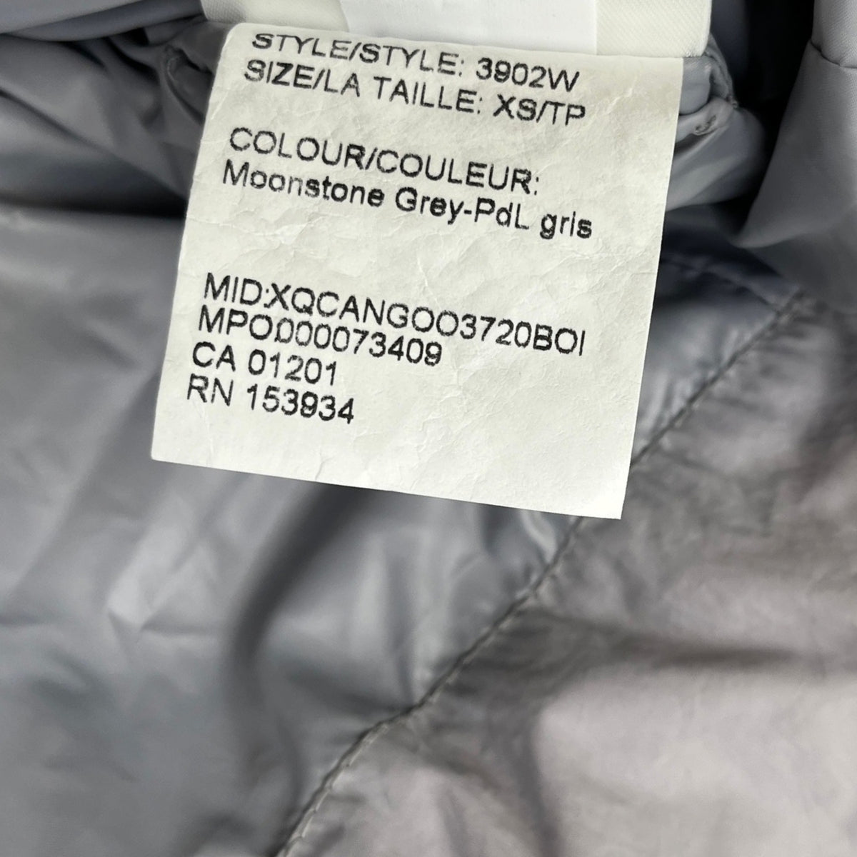 Women's Marlow Down Jacket Grey Size XS / UK 6 - Photo 10