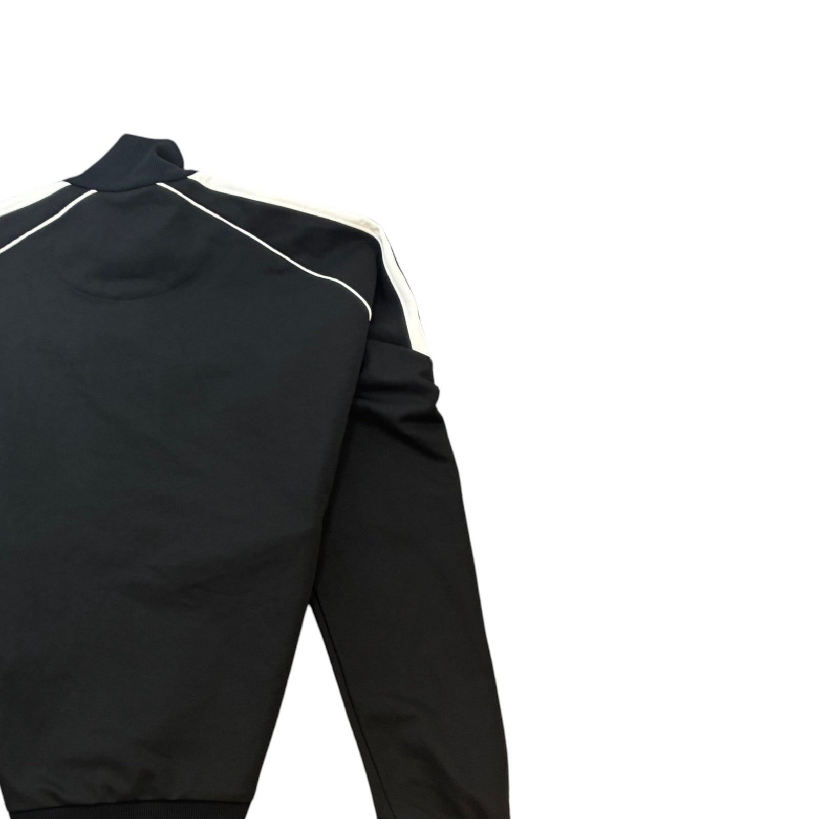 Men's Logo Tape Track Jacket Black Size M - Photo 4