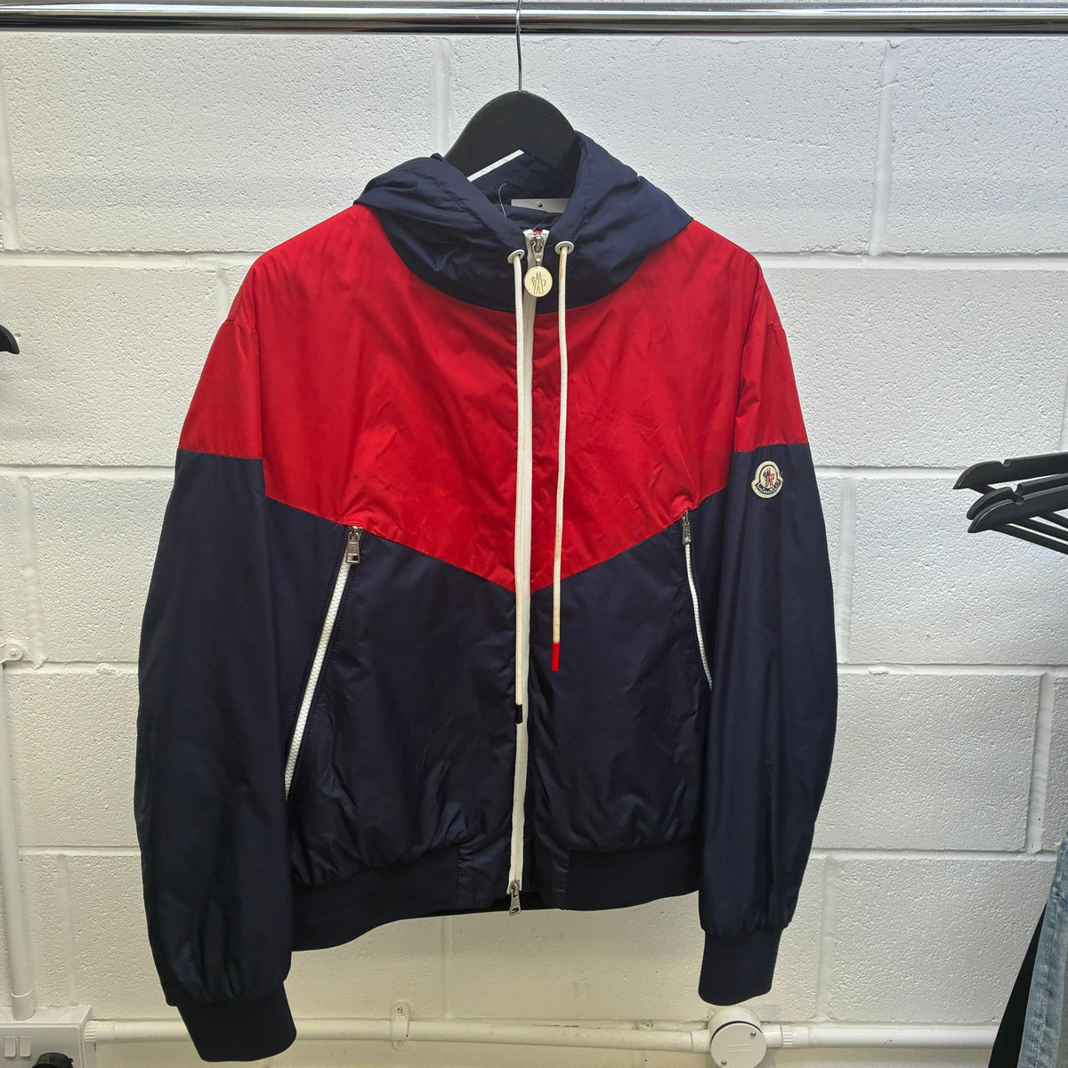 Men's Bukret Windbreaker Navy Size 2 / M - Photo 6